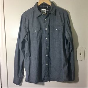 PAPER DENIM & CLOTH Denim style long sleeve shirt